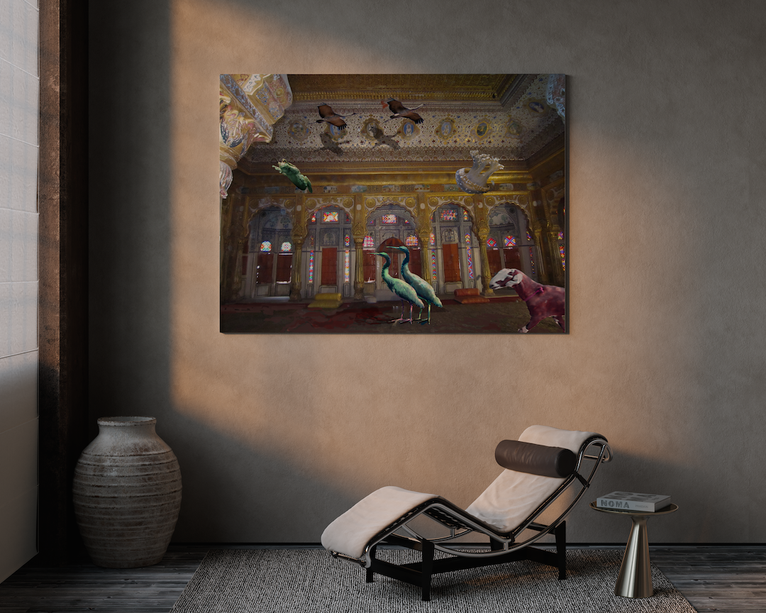 "My Throne Room" on Canvas